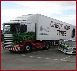 Tyre Pressure Monitoring promoted by Eddie Stobart