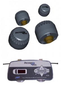 One of aide automotive's tyre pressure monitors