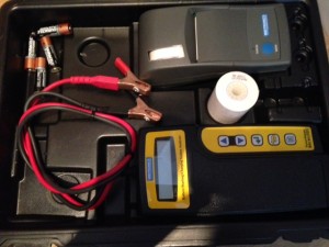 Battery Tester With Printer