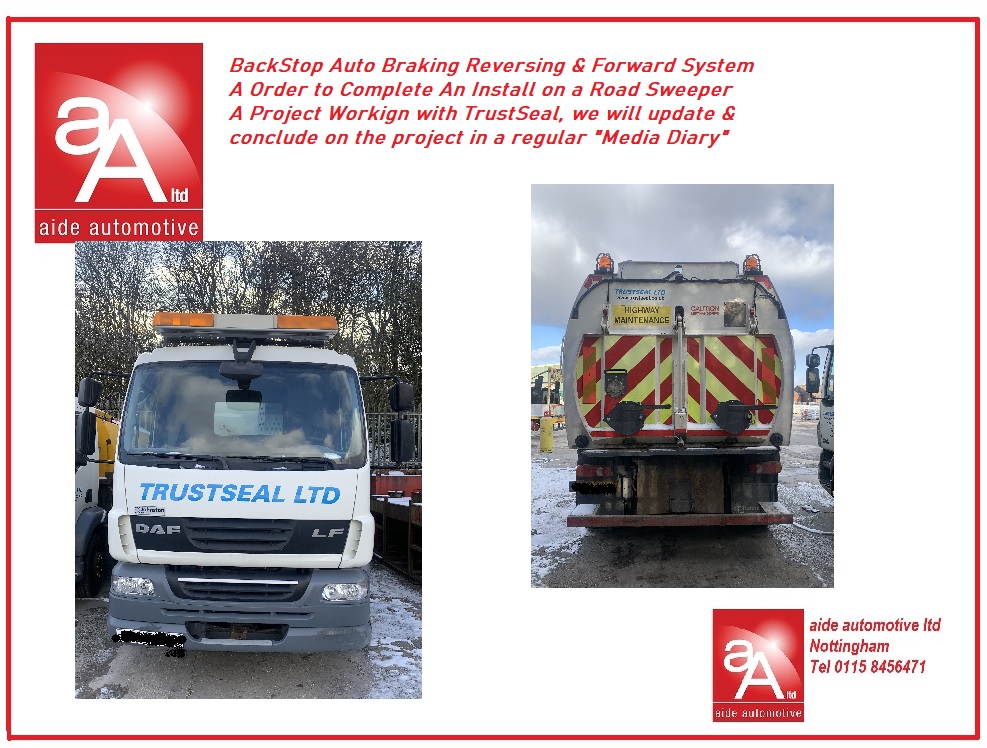 Road Sweeper Reversing Safety System