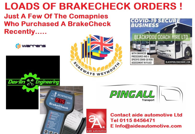 HGV Brake Tester