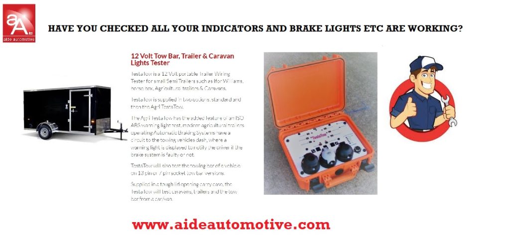 National Trailer and Towing Association (NTTA) post to help Semi Trailer Users.
HAVE YOU CHECKED ALL YOUR INDICATORS AND BRAKE LIGHTS ETC ARE WORKING?