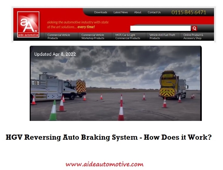 HGV Reversing Auto Braking System - How Does it Work?
Commercial Vehicle Stop – which is unaffected by rain, dust, snow or ice – has sensors fitted to both front and rear of the vehicle.